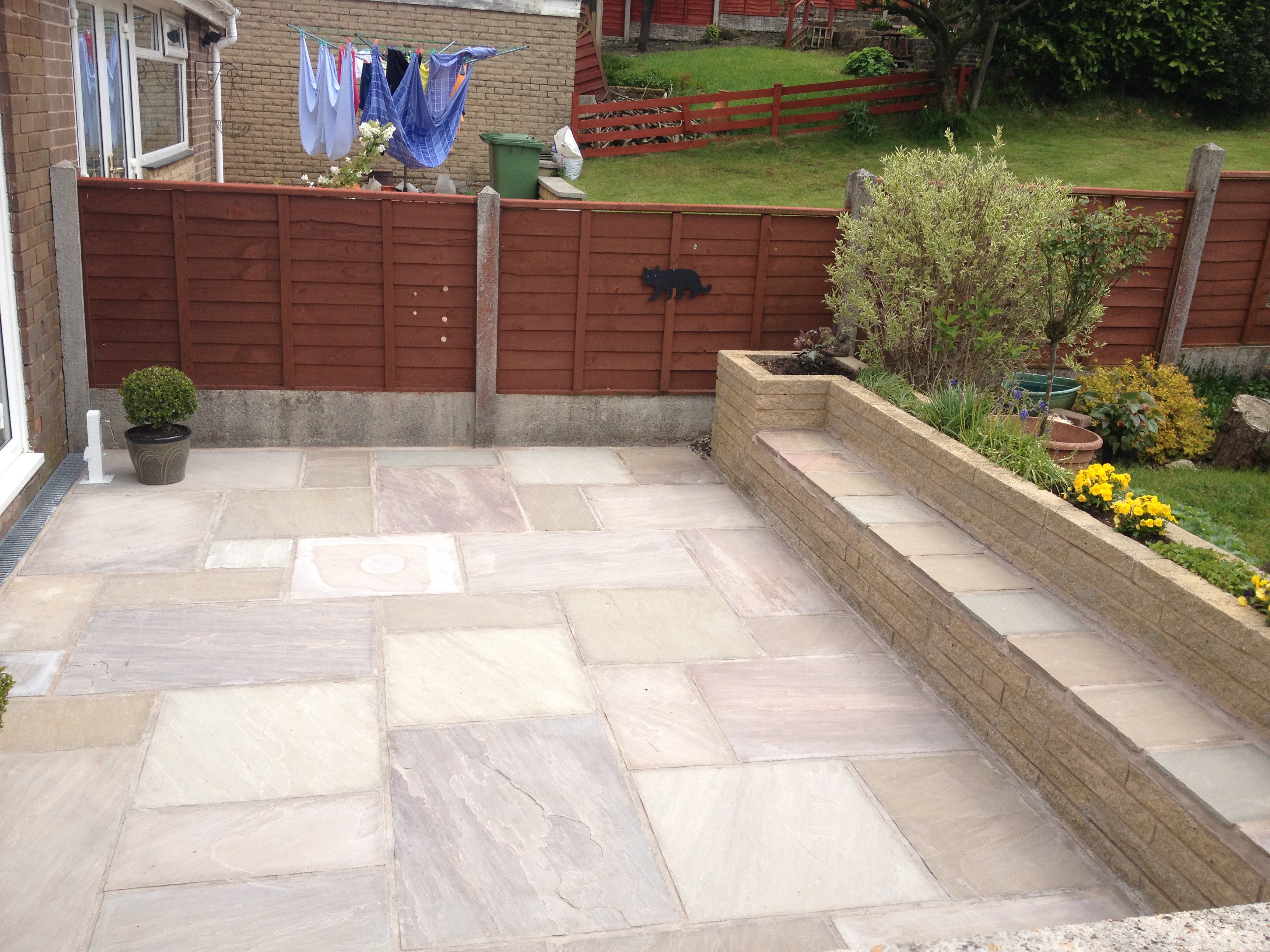 Indian Stone Patio in Brierfield
