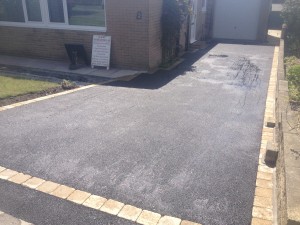 Black Tarmac Driveway