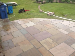 Flagged Patio in Skipton