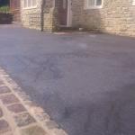 tarmac driveway side of house