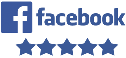 Facebook 5 star reviews logo