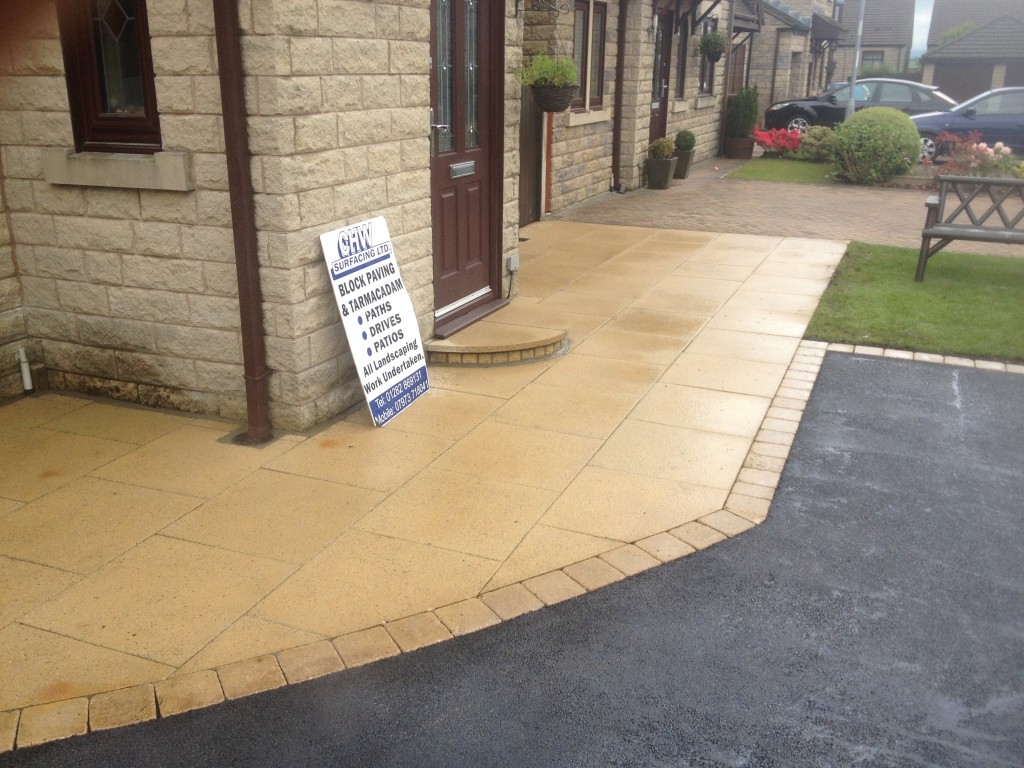 driveway repaired