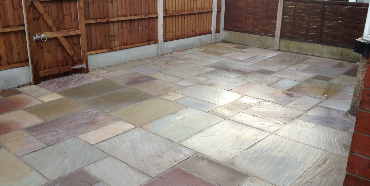 Indian Stone Patio Barlick