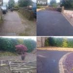 before and after photos of tarmac driveway