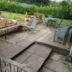 rear garden patio trawden 3