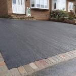 Black Tarmac Driveway after 