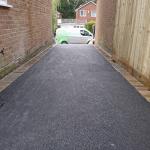 Black Tarmac Driveway after 