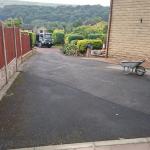 old tarmac drive before