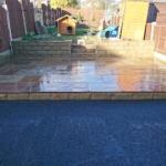 patio area indian stone flagging